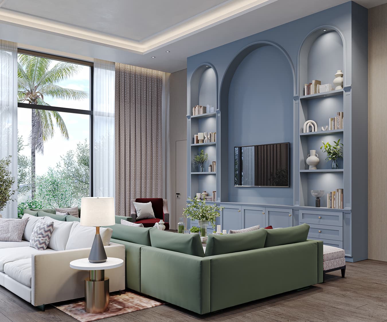 naimi villa interior