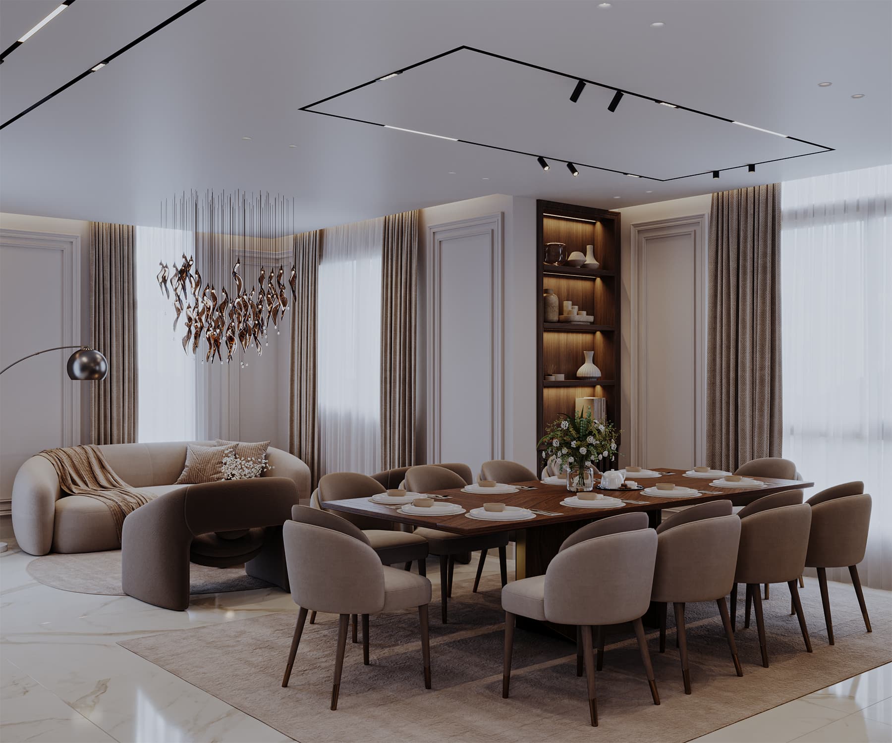 mr ak duplex living area