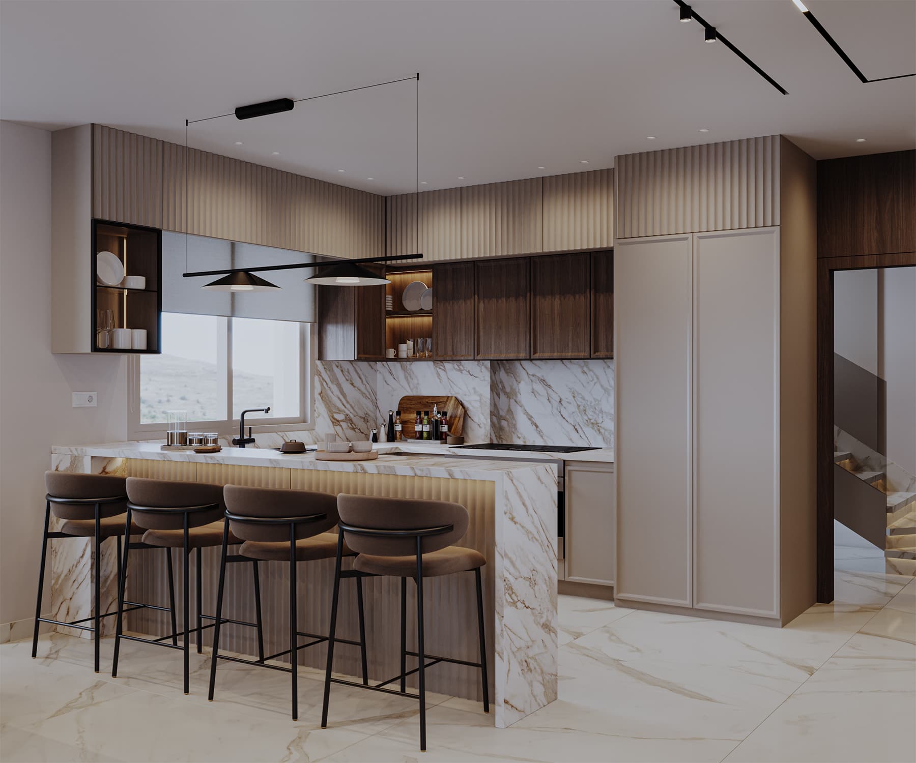 mr ak duplex living area
