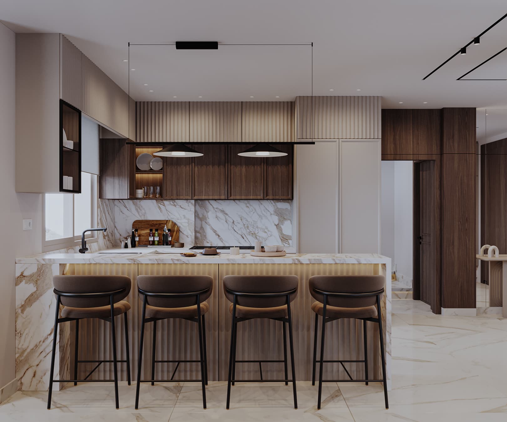 mr ak duplex living area